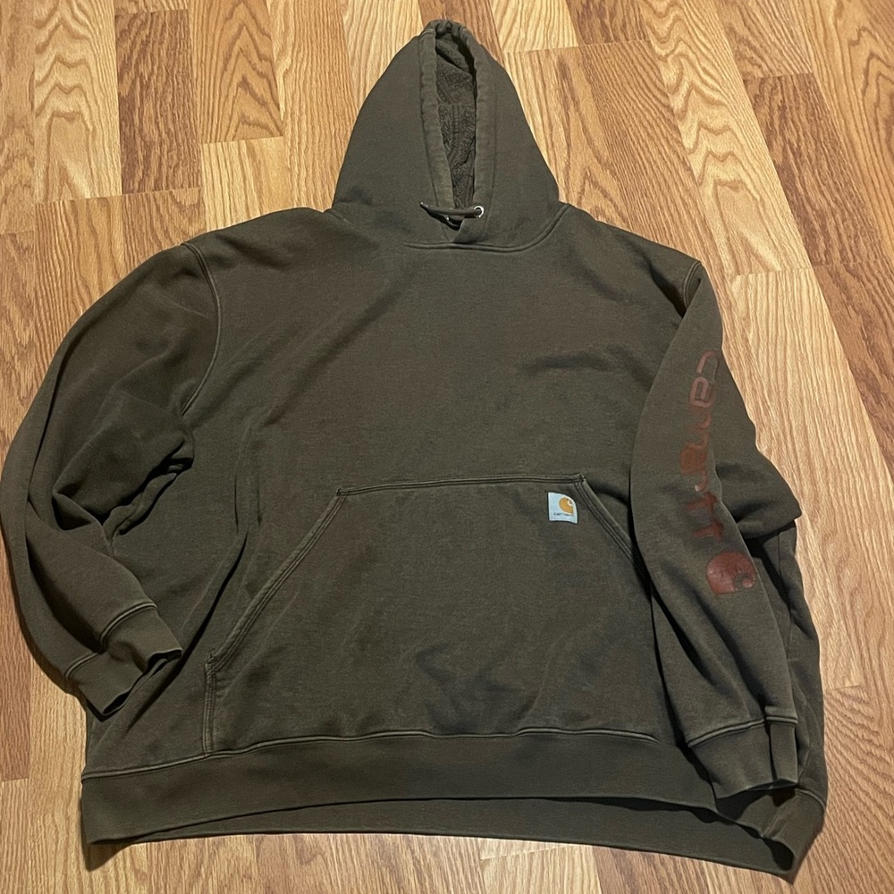 Brown 4XL Carhartt Sweatshirt